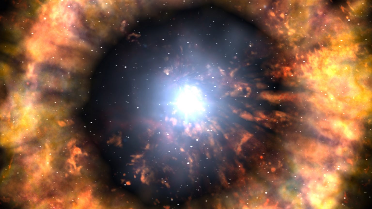 supernova outer space phenomena