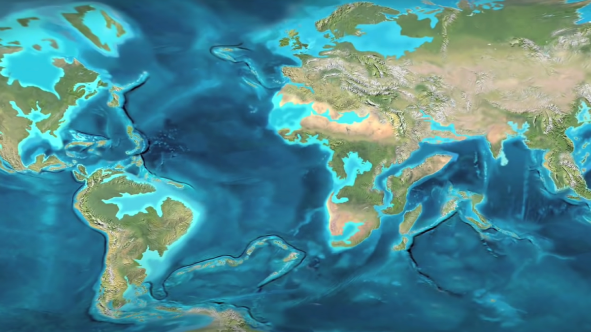 Уровень мирового затопления. Карта земли через 100 млн лет. Земля через 100 миллионов лет. Континенты в будущем. Материки в будущем.