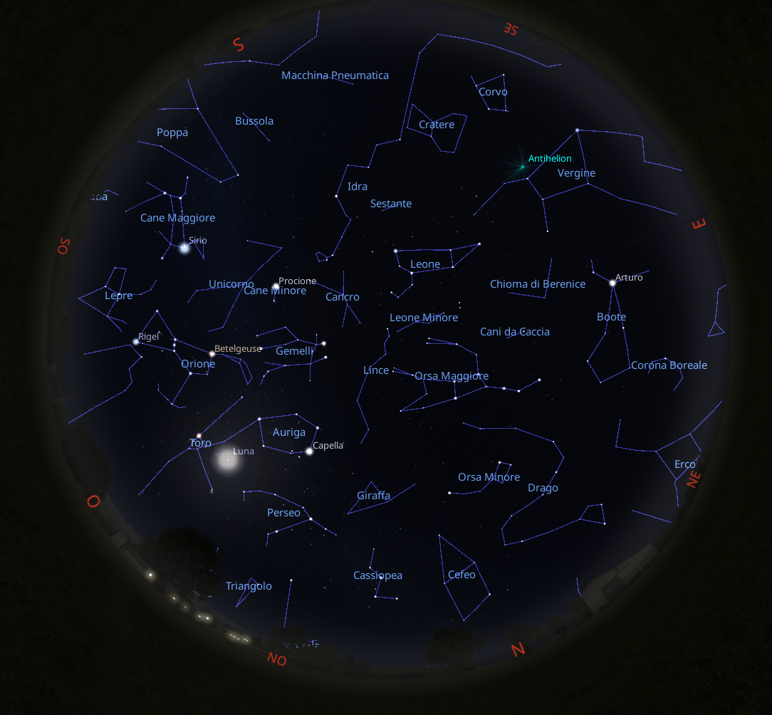 Il cielo di Marzo 2024 Passione Astronomia