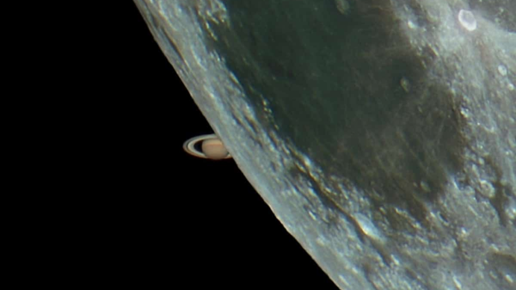 Occultazione Luna Saturno