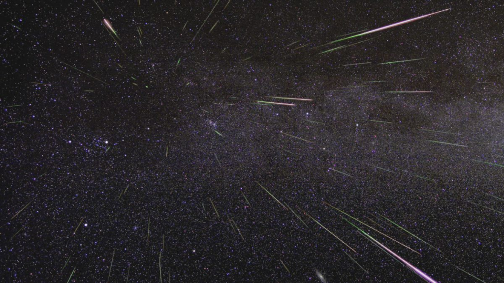 Perseid meteor shower